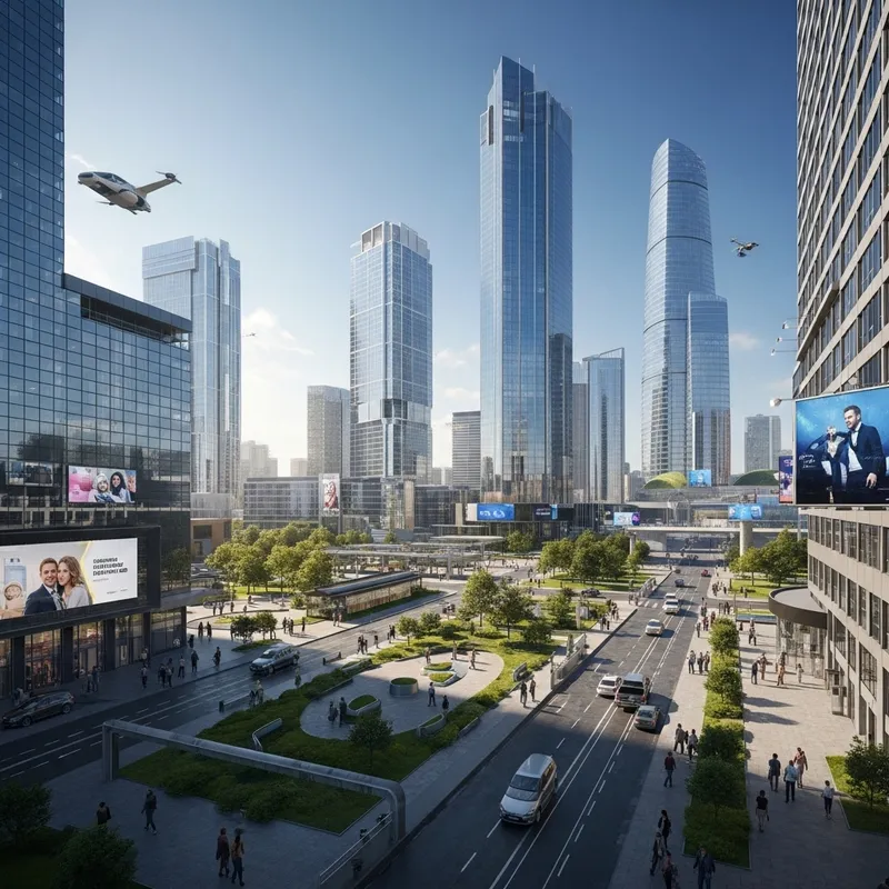 Futuristic St. Petersburg 2093: Vision of Tomorrow