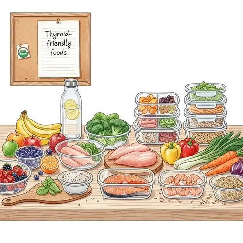 Thyroid-Friendly Meal Prep: Organic Fruits, Lean Meats & More