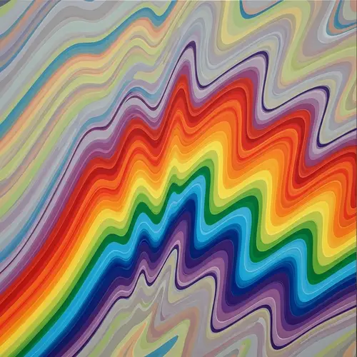 Vibrant Abstract Rainbow Art | Unique Color Spectrum