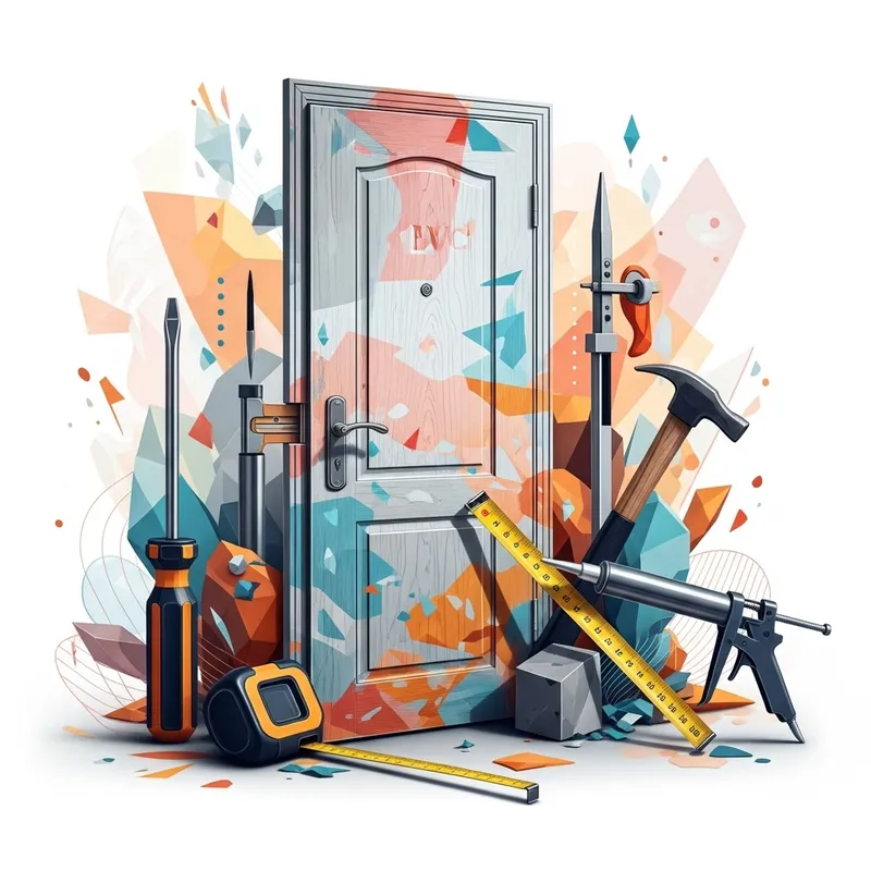 PVC Door Repair: Abstract Visualization Tips