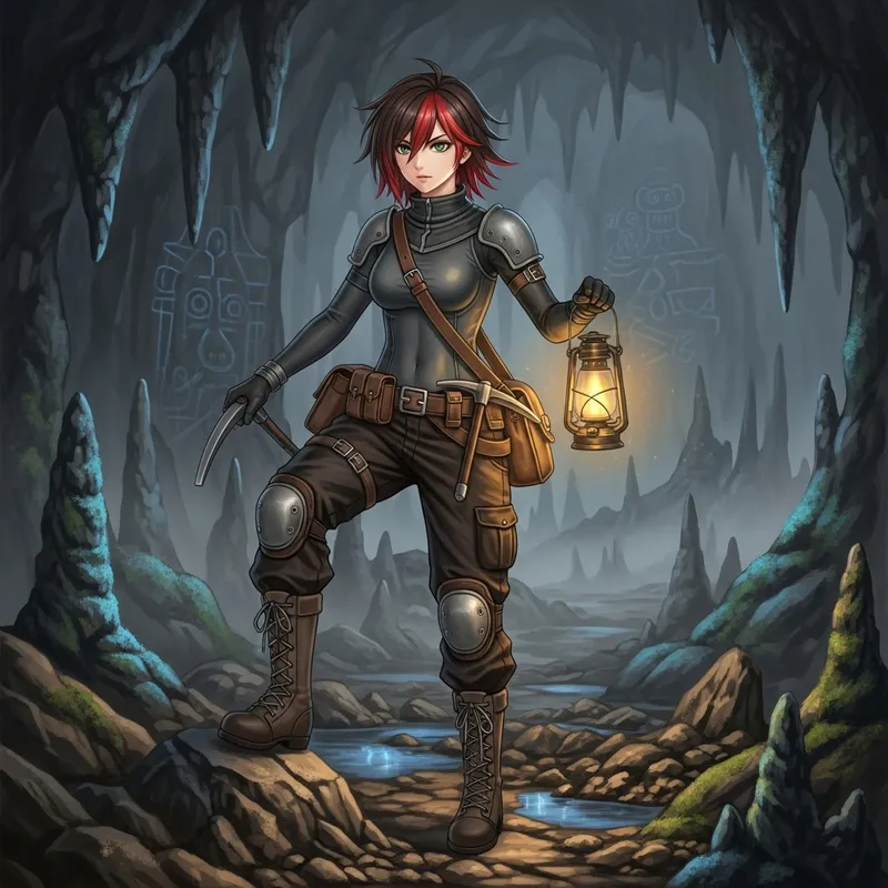 Female Delver Anime Character from Made in Abyss | Adventurer Profile