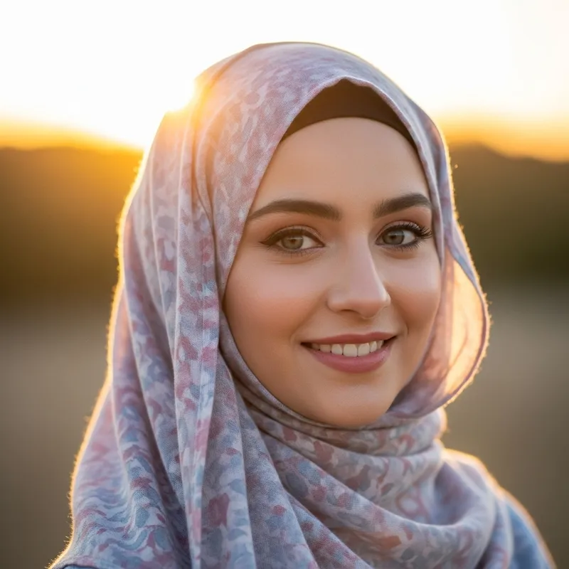 Beautiful Hijab Girl - Captivating Photoshoot