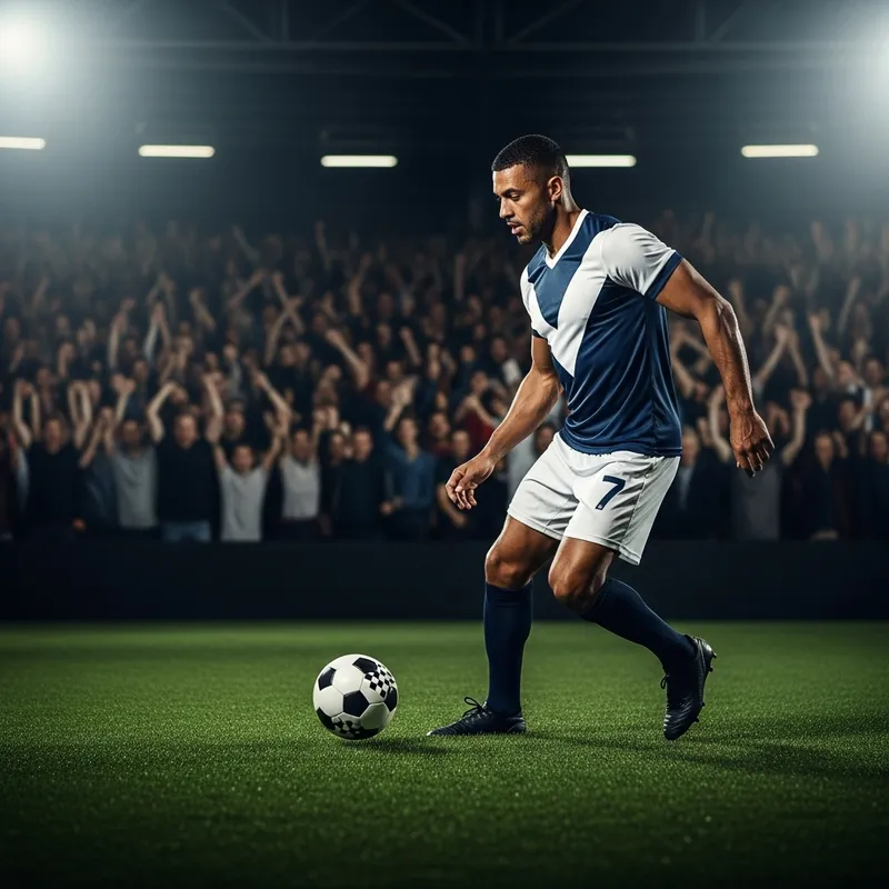 Ronaldo - Professional Football Player Dribbling Ronaldo - Professional Football Player Dribbling