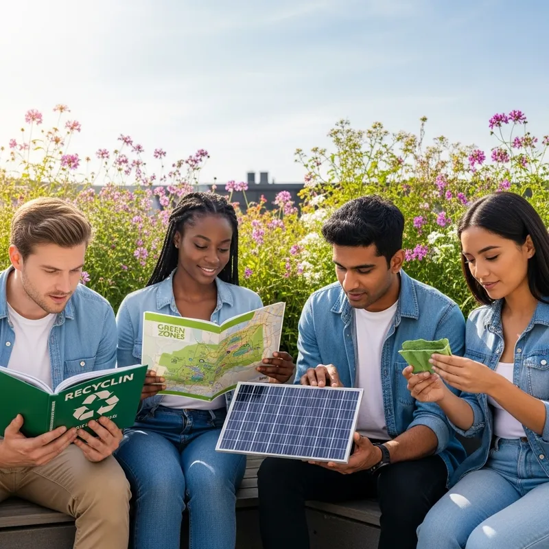 Friends Discovering Environmental Preservation Ideas