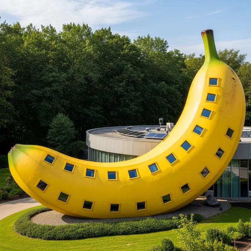 Banana-Shaped Building: Unique Architecture Design