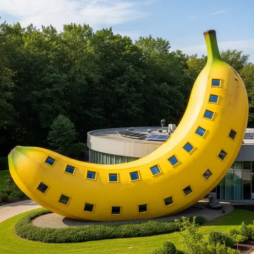 Banana-Shaped Building: Unique Architecture Design