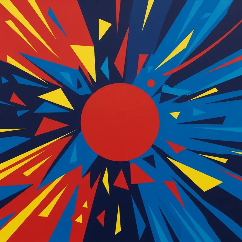 Embracing Personal Power: Abstract Artwork in Vibrant Colors