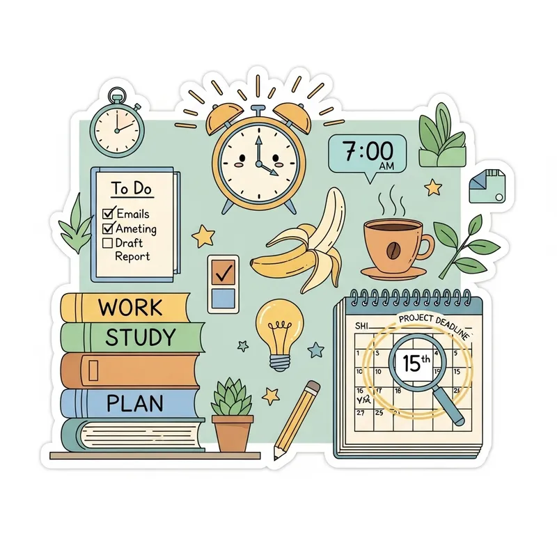 Everyday Life Digital iPad Planner Sticker Set