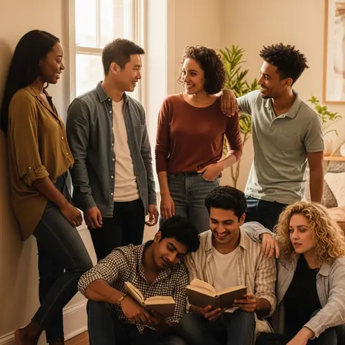 Heartwarming Friendship Captured | Diverse Friends Bonding