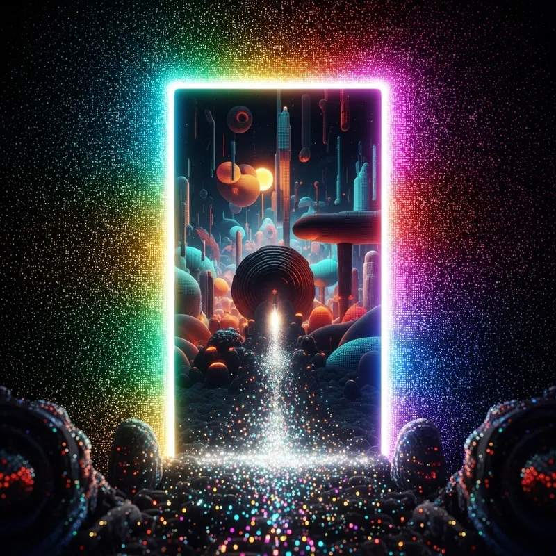 Pixel Portal: A Gateway to Vibrant Dimensions