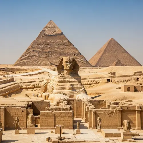 Cairo Day Trip from Hurghada: Pyramids, Sphinx, Egyptian Museum & Nile Voyage