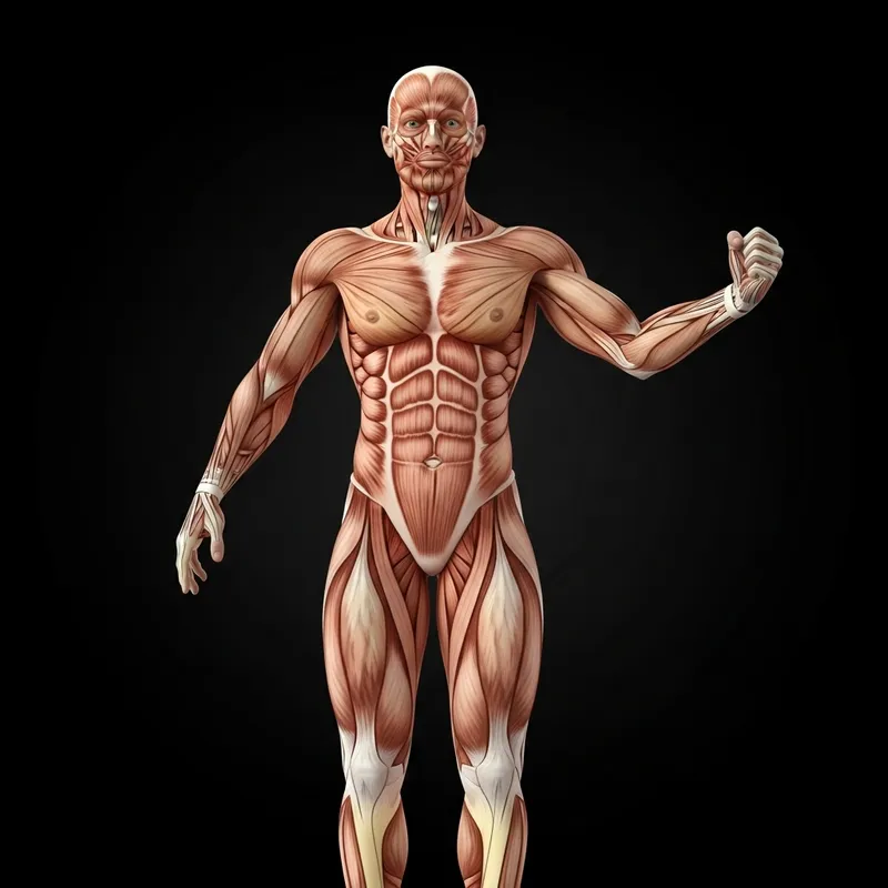 Powerful Human Muscular System: Intricate Anatomy Unveiled Powerful Human Muscular System: Intricate Anatomy Unveiled