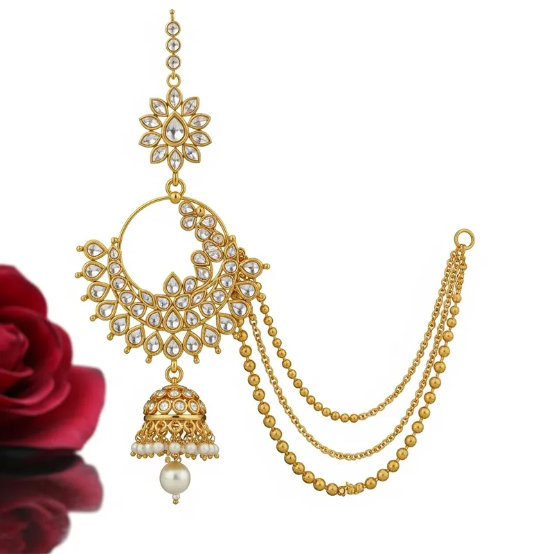 Pahadi Nath Jewelry | Elegant Indian Nose Ring