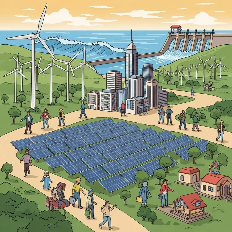 Visualizing a Sustainable City with Renewable Energy