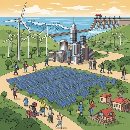 Sustainable City Powered by Renewable Energy Sources