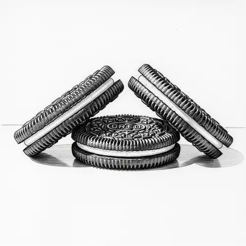 Oreo Cookie Sketch: Centerpiece Design
