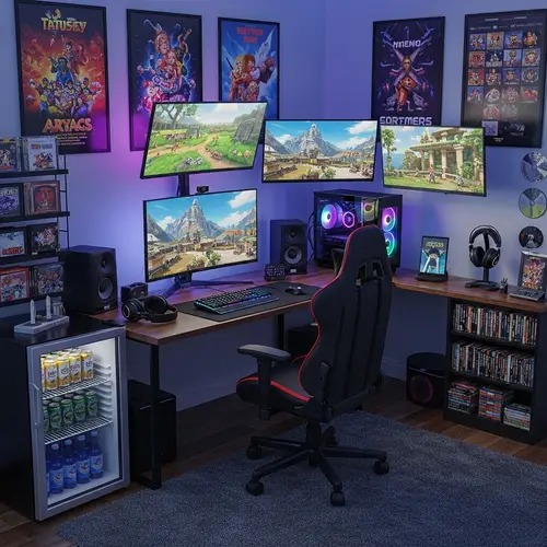 Immersive Gaming Room Setup | Ultimate Gaming Den