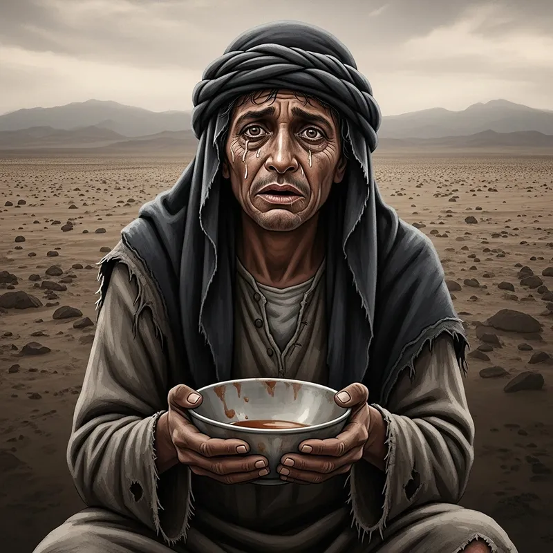 Portrait of Desperation: The Face of Hunger