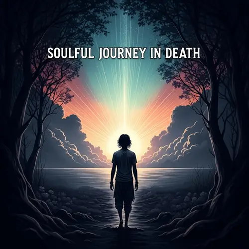 Soulful Journey in Death: Surrealism-Inspired Ethereal Vision