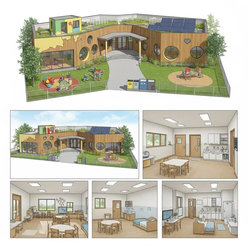 Proposed Nursery Center Project Architecture Design in English Proposed Nursery Center Project Architecture Design in English