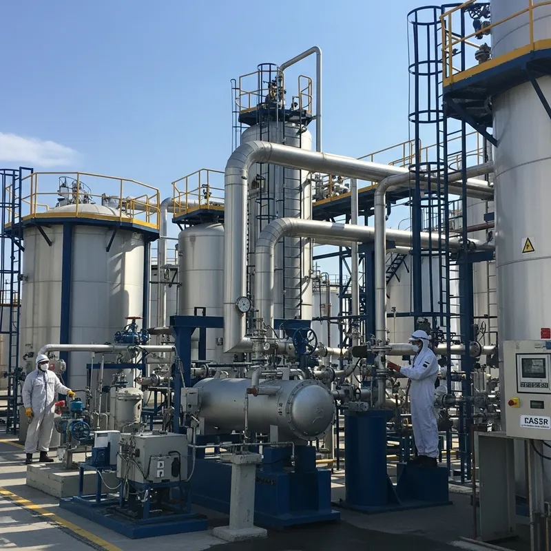 Gasoline Fraction Purification Process: Industrial Machinery & Safety Standards