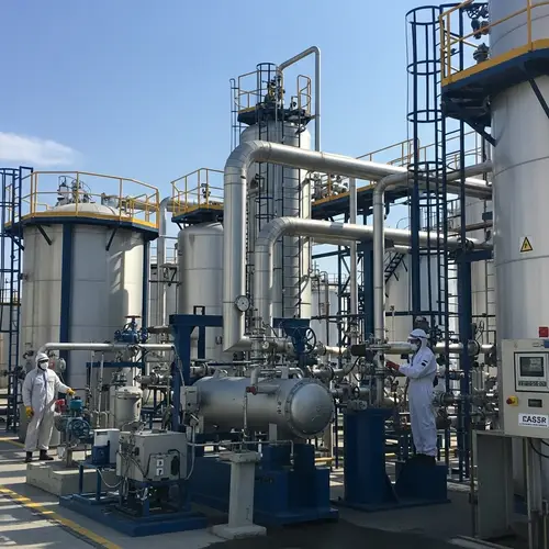 Gasoline Fraction Cleaning Process: Industrial Machinery & Safety Standards