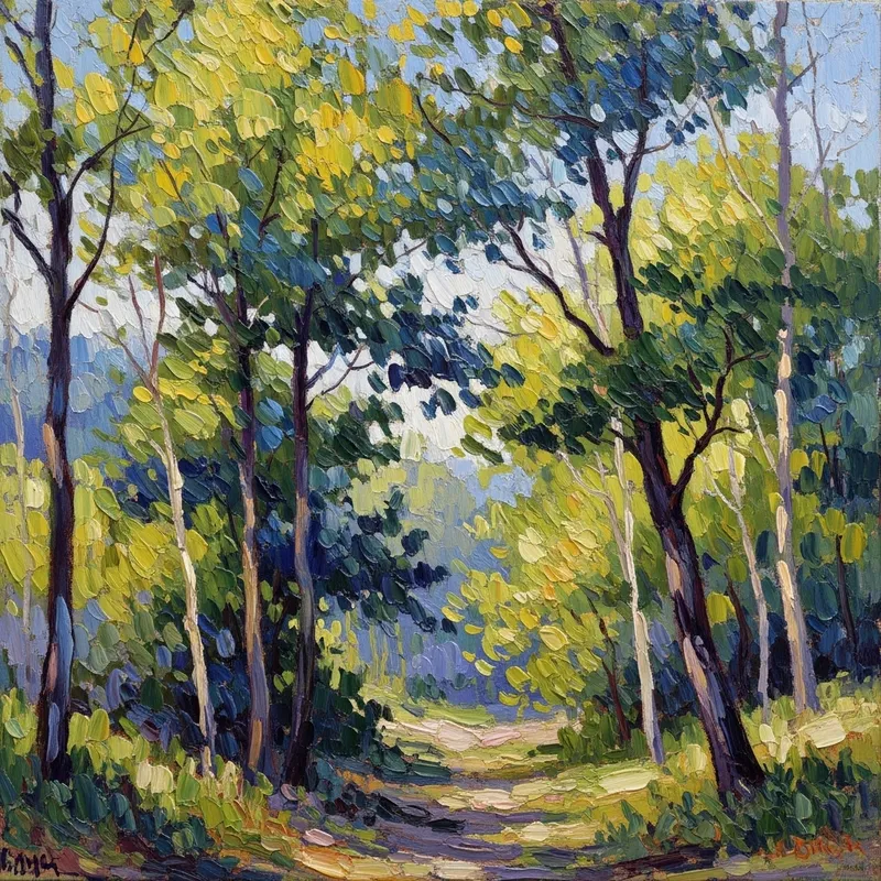 Impressionist Trees: Experience Nature in Art
