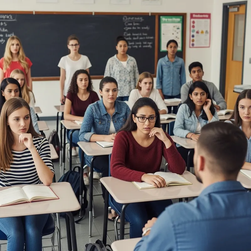 Student Reporting Concerns in Classroom Discussions