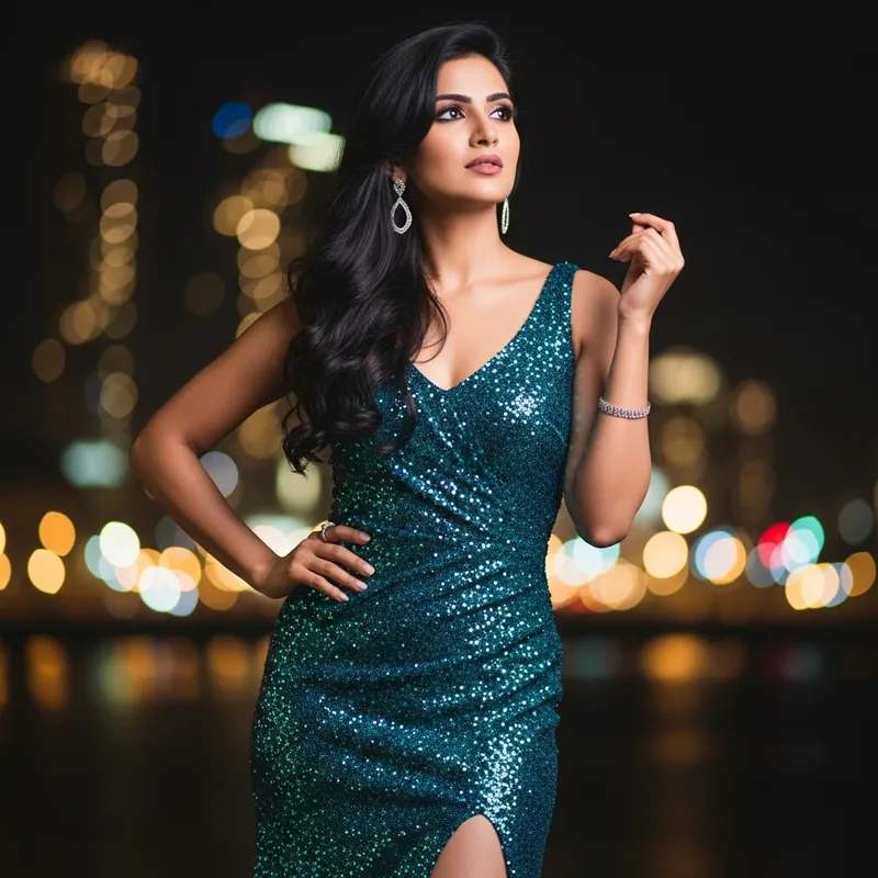 Urvashi Rautela: Fashionable Indian Woman in Glamorous Attire