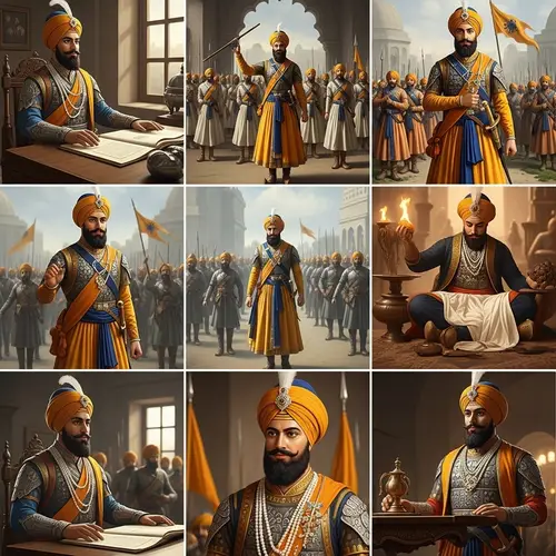 18th Century Sikh Leader: His Legacy in Images