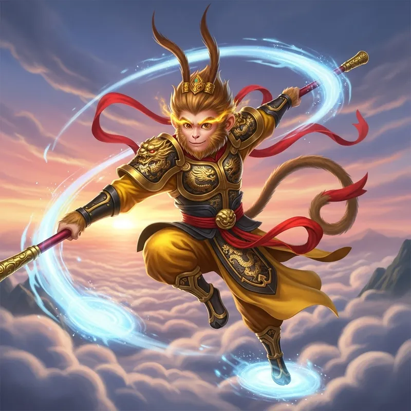 Tôn Ngộ Không: Mythical Monkey Warrior in East Asian Folklore