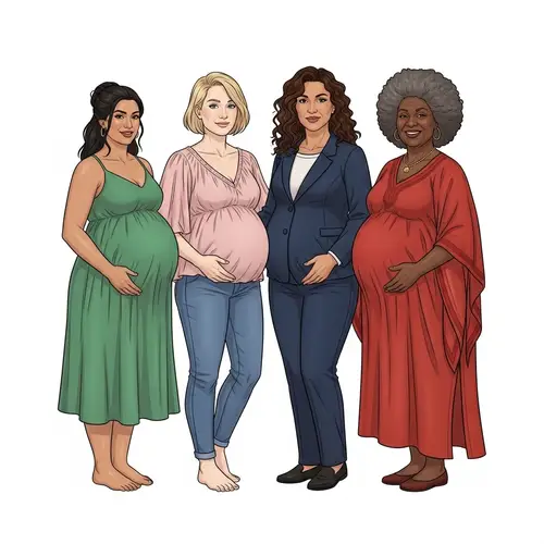 Diverse Group of Confident Women with Different Body Types