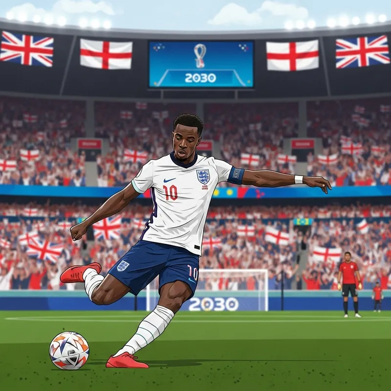 Solomon Sankoh: Iconic World Cup 2030 Winning Goal for England