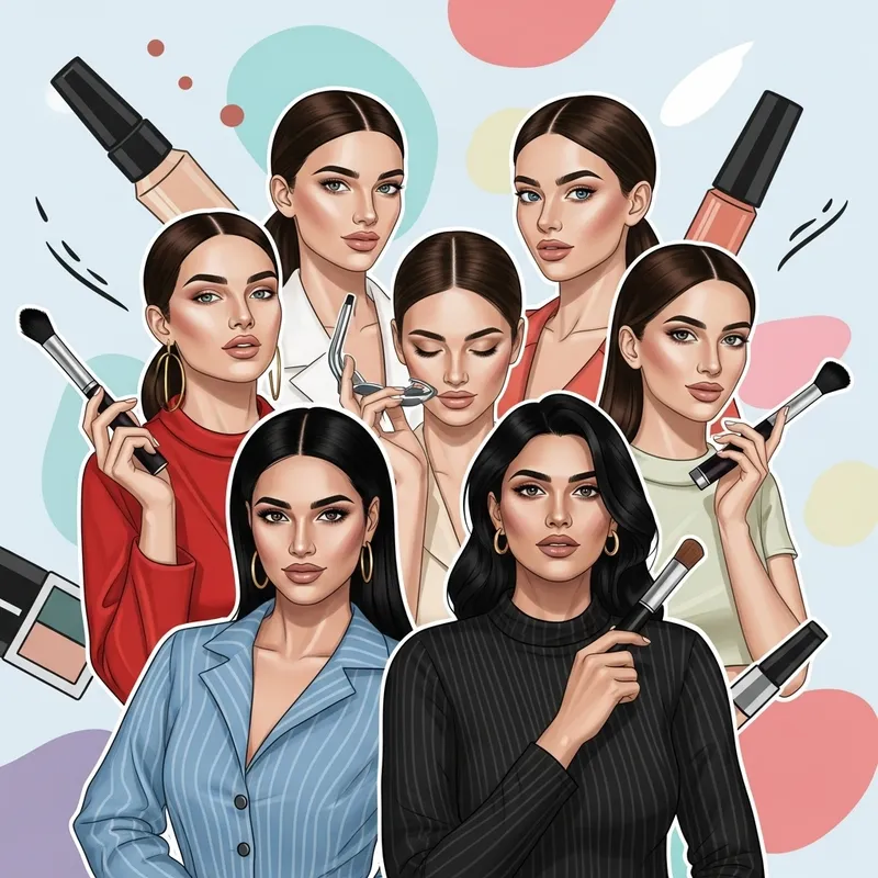 Bold & Confident L'Oreal Beauty Queens: A Diverse Beauty Portrait Bold & Confident L'Oreal Beauty Queens: A Diverse Beauty Portrait