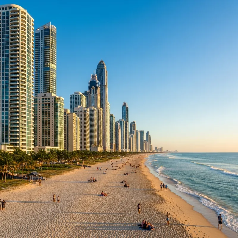 Vibrant Cityscape and Serene Beaches for Travel Adventures