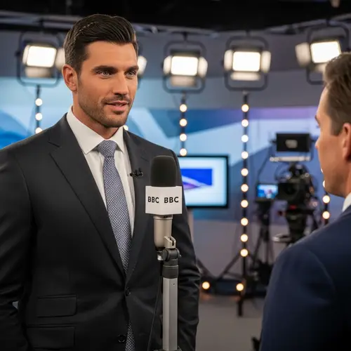 Henry Cavill BBC Interview | Elegant Suit & Striking Eyes