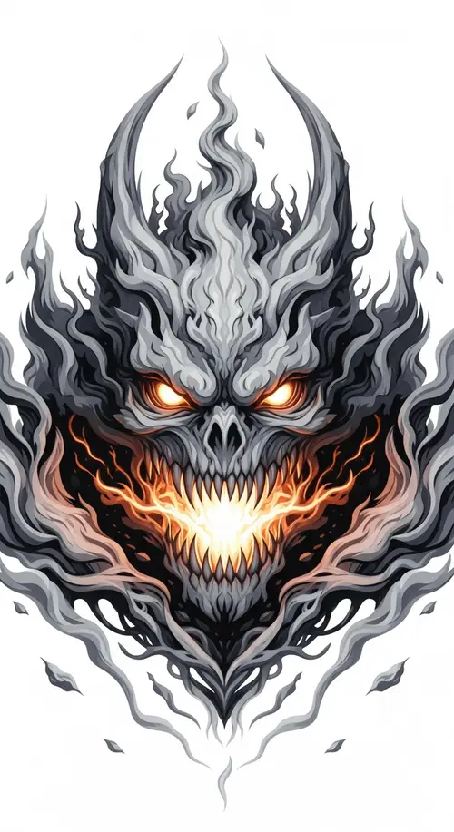 Ethereal Ash Monster | Greg Rutkowski Inspired Artwork