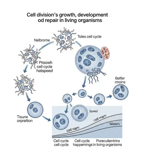 Cell Division: Roles in Growth, Development, and Repair in Organisms