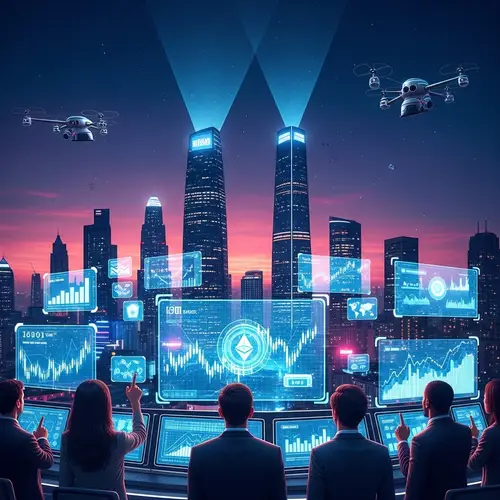 Futuristic Cityscape of Next-Generation Skyscrapers | Economic Growth Vision