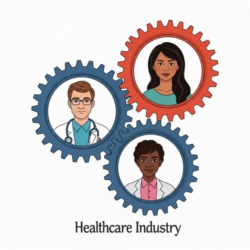 Healthcare Industry Collaboration - Doctors, Patients, Sales Reps