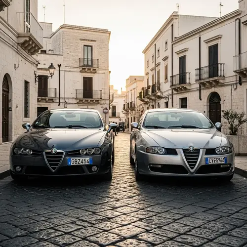 Alfa Romeo GT & Brera in Charming Bari
