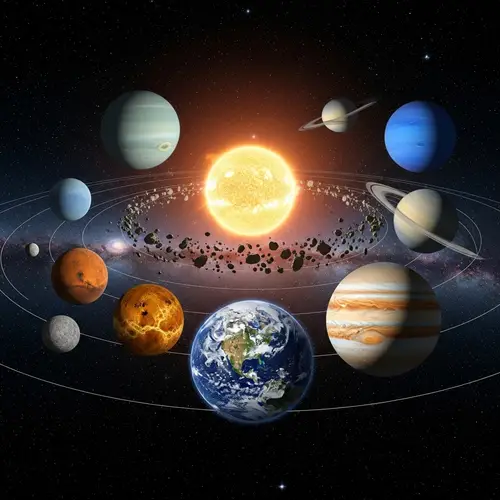 360-Degree Panoramic View of the Solar System