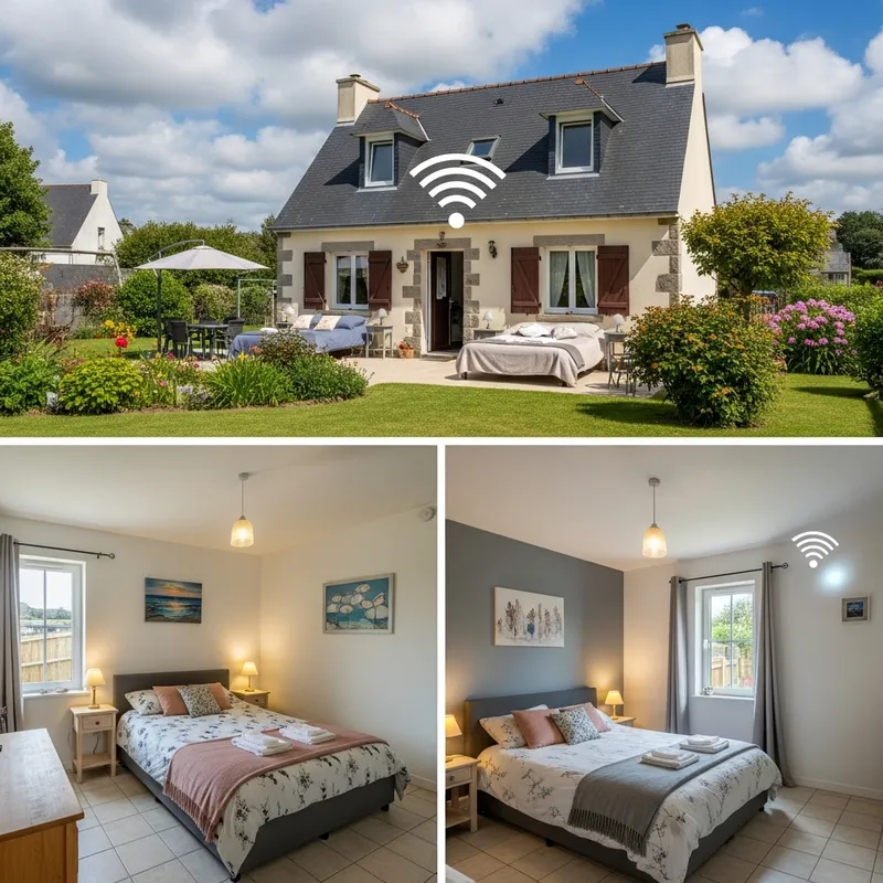 Charming Maison Kerberso: Pléhédel, Côtes d'Armor - 3 Bedrooms
