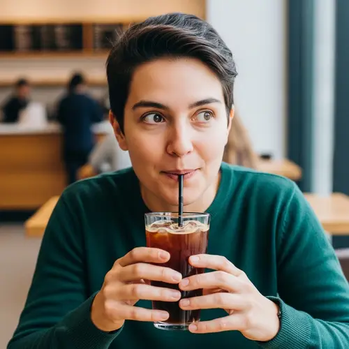 Feeling Alert with Iced Americano - Stay Awake & Focused