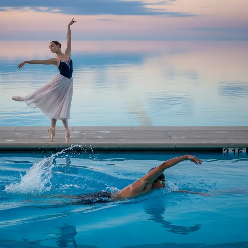 Ballet and Swimming: An Enchanting Combination