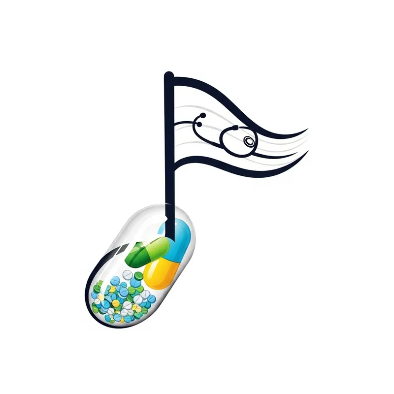 Music Note Inspired by Medicine