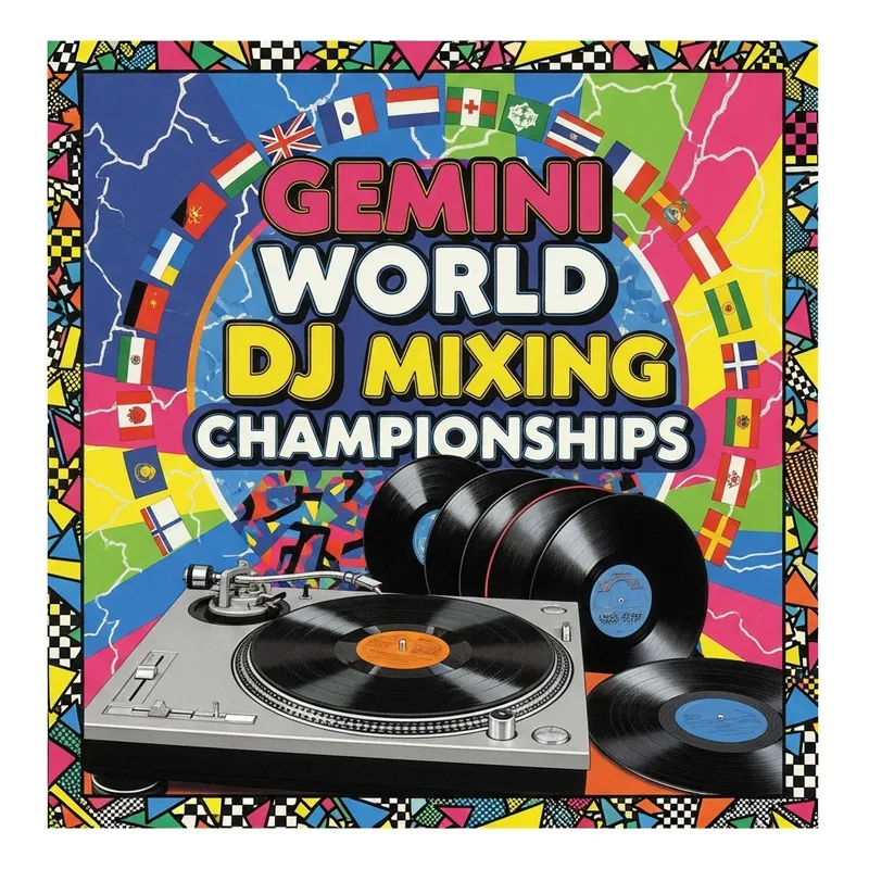 1994 Gemini World DJ Mixing Championships Eliminations Home Video Front Cover