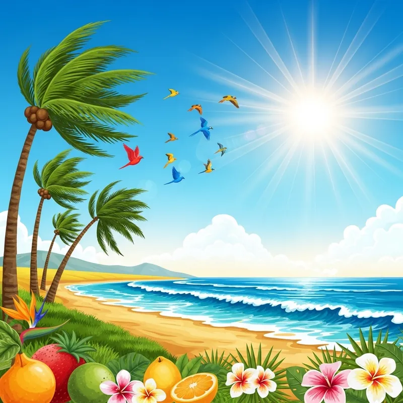 Captivating Warm Climate Natural Phenomena - Exotic Views