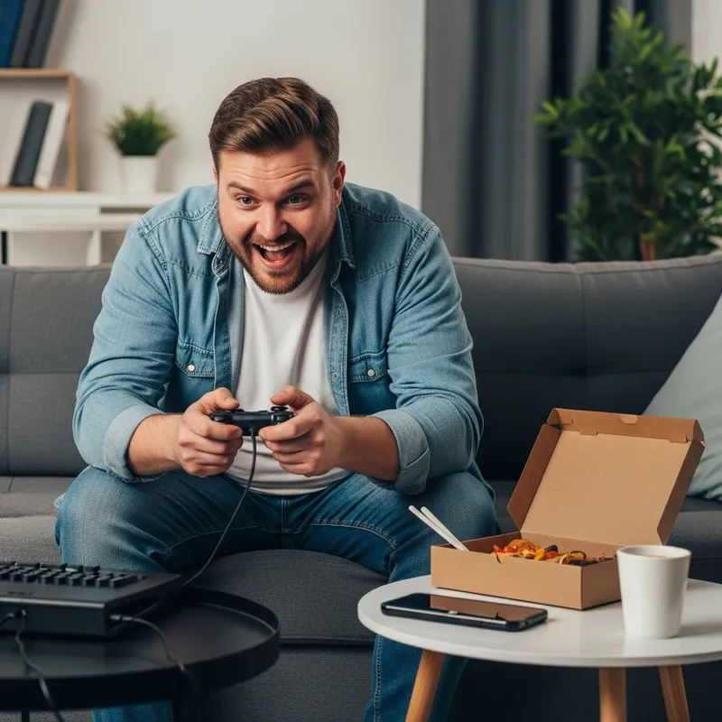 Epic Gaming Session: Takeaway Delight Epic Gaming Session: Takeaway Delight