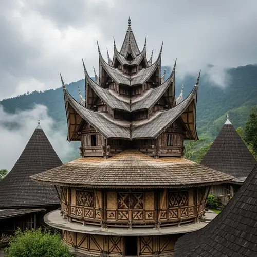 Transform Manggarai Rooftop Architecture into Joglo House Roof Shape